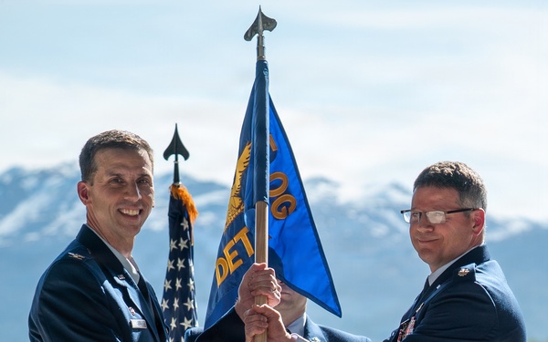55th Operations Group Detachment 1 change of command