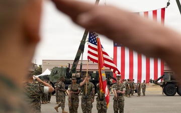 I MSB conducts change of command ceremony