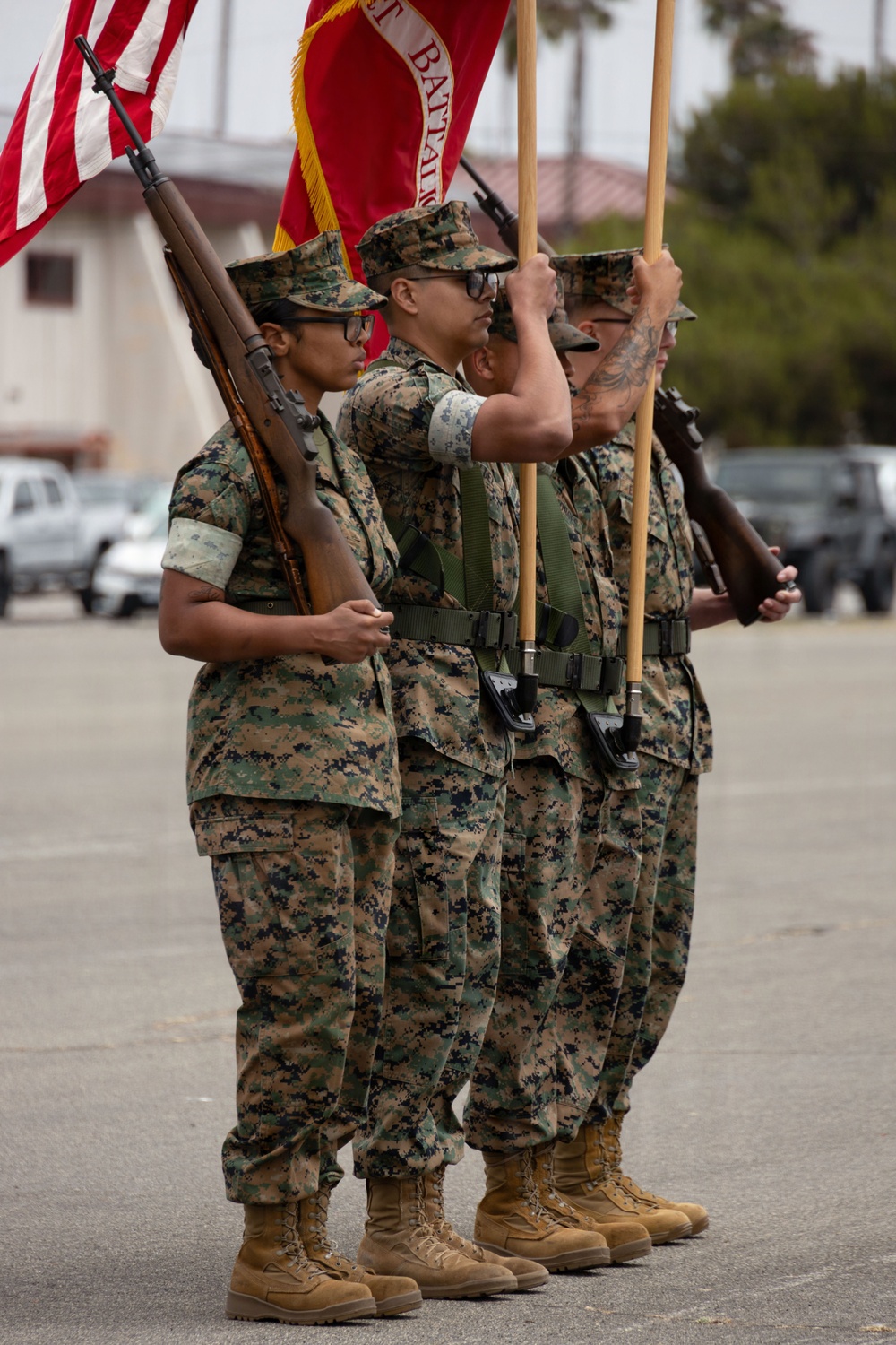 I MSB conducts change of command ceremony
