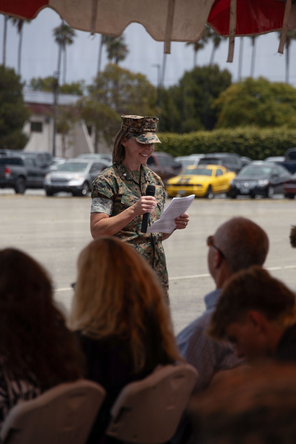 I MSB conducts change of command ceremony