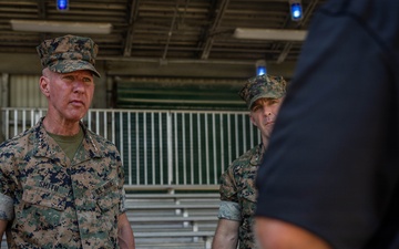 CMC, SMMC, visit 2nd Marine Division; Recognize Outstanding Marines