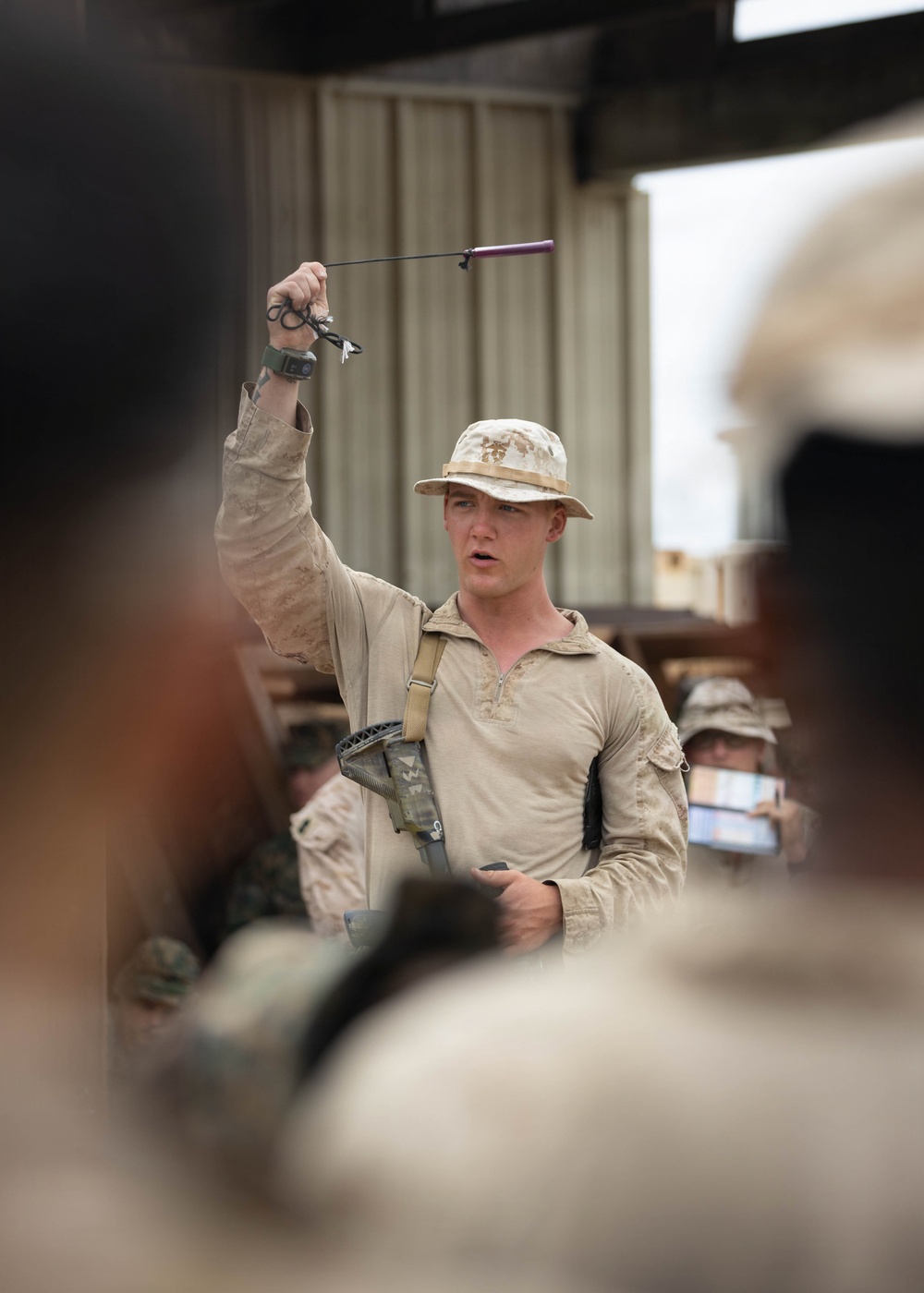 Marines with V2/5 Conducts EOTG Mechanized Raid Course