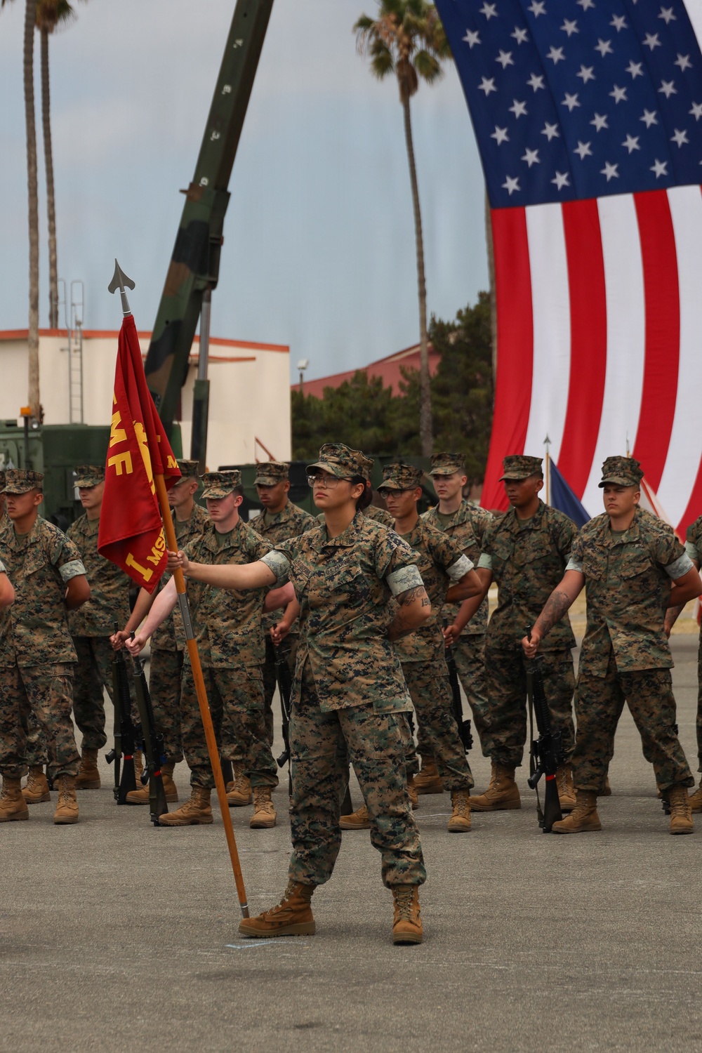 I MSB conducts change of command ceremony