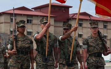 I MSB conducts change of command ceremony