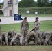 Officer candidates in phase 1 of the 1st Battalion, 235th Regiment Officer Candidate School