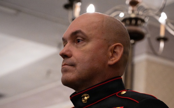 MARFORCYBER Relief and Appointment followed by Sgt. Maj. Lirette's Retirement
