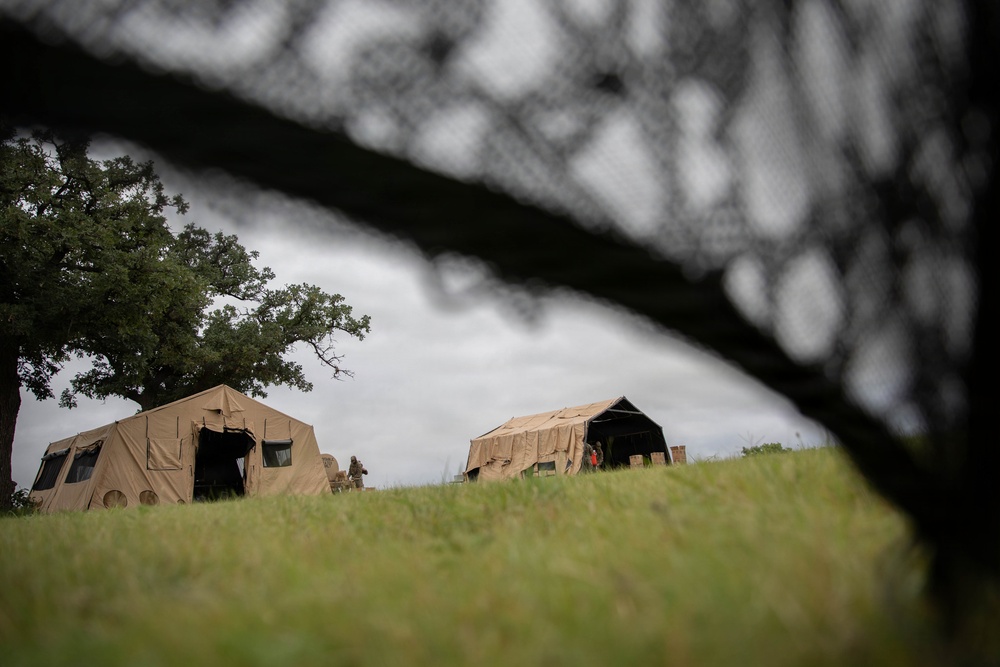 Officer candidates in phase 1 of the 1st Battalion, 235th Regiment Officer Candidate School