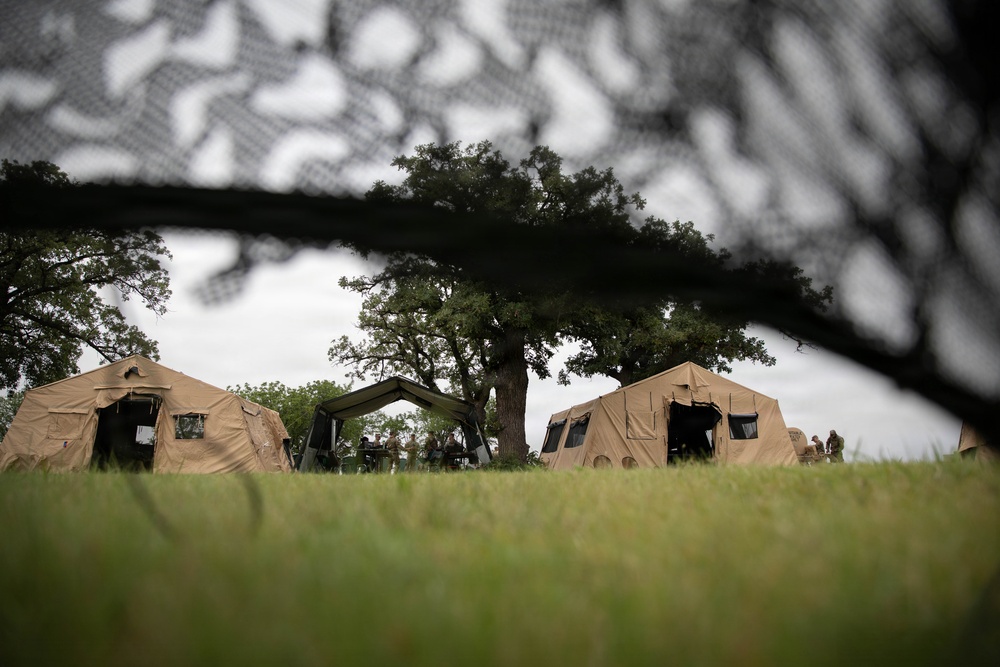 Officer candidates in phase 1 of the 1st Battalion, 235th Regiment Officer Candidate School