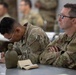 Officer candidates in phase 1 of the 1st Battalion, 235th Regiment Officer Candidate School