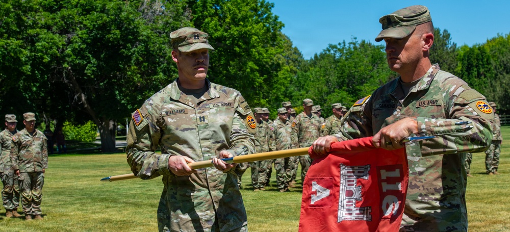 116th CBCT inactivates engineer battalion, begins transition to mobile brigade combat team