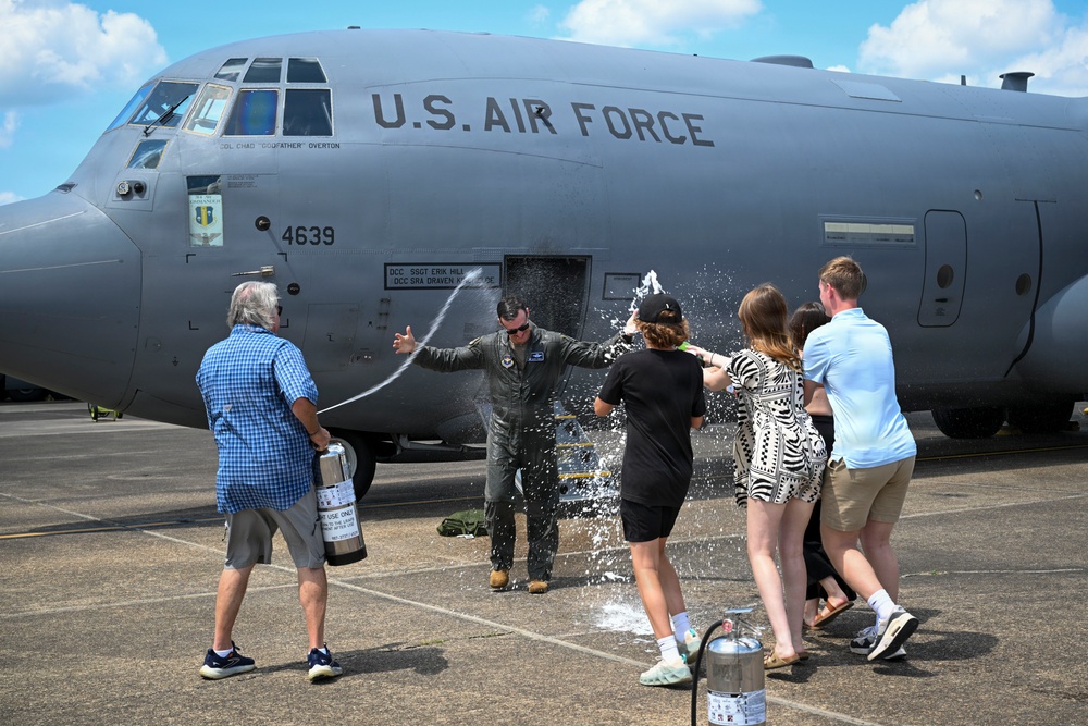 314th Airlift Wing celebrates Col. Marty Smith's Fini Flight
