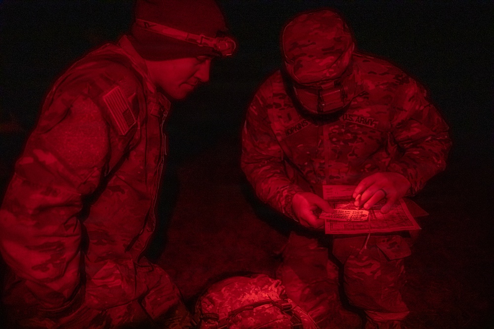 1889th RSG Leads From the Front...and Through the Woods