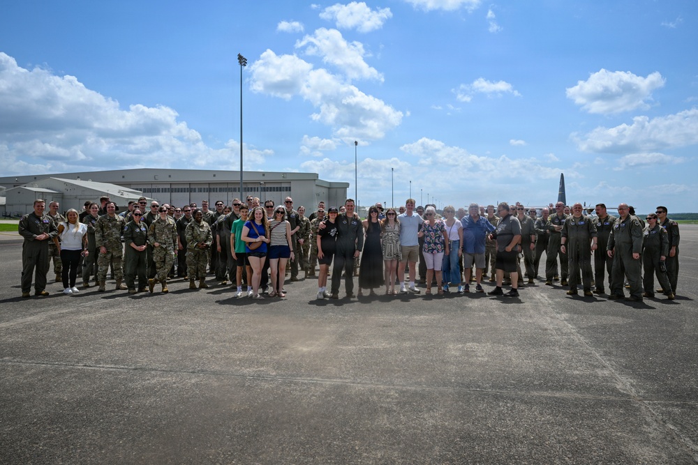 314th Airlift Wing celebrates Col. Marty Smith's Fini Flight