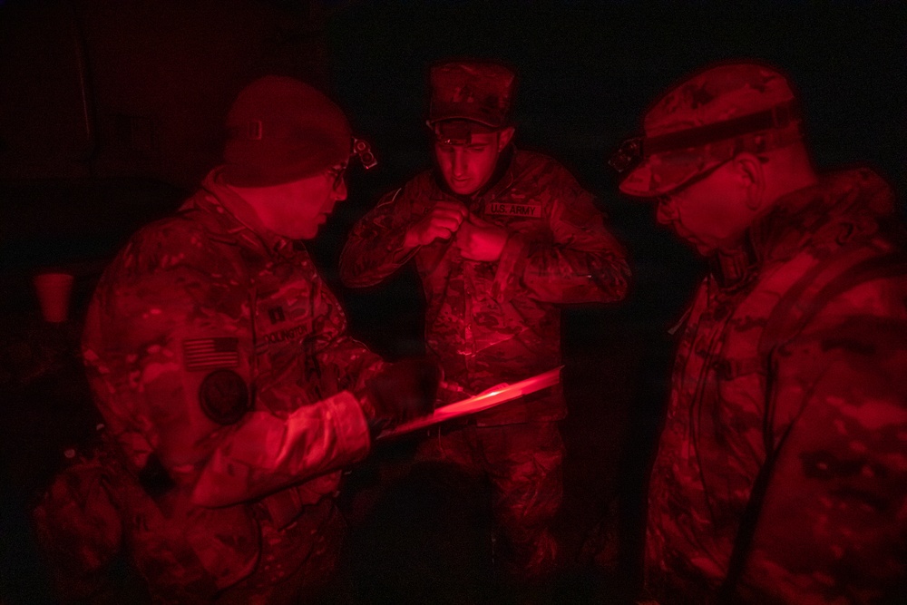 1889th RSG Leads From the Front...and Through the Woods