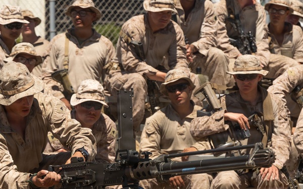 Marines with V2/5 and 1st LAR Conduct EOTG Mechanized Raid Course