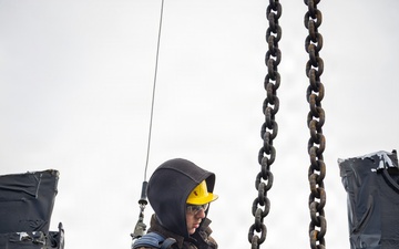 EX- USS Norfolk (SSN 714) Sail Lift
