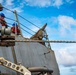 USS Gridley Conducts Refueling-At-sea