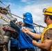 USS Gridley Conducts Replenishment-at-Sea