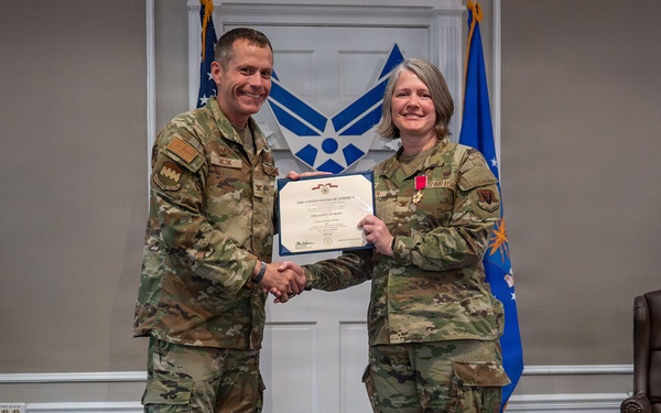 20th Medical Group Holds Change of Command