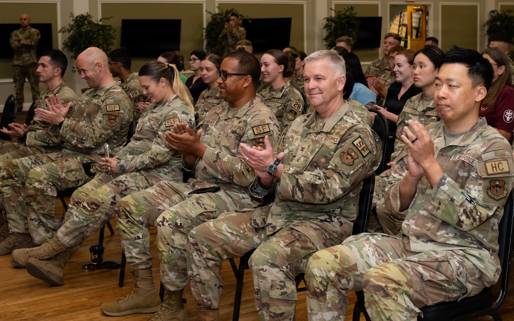 Military Working Dog Retirement Ceremony Honors CCoolahan and PPuritan