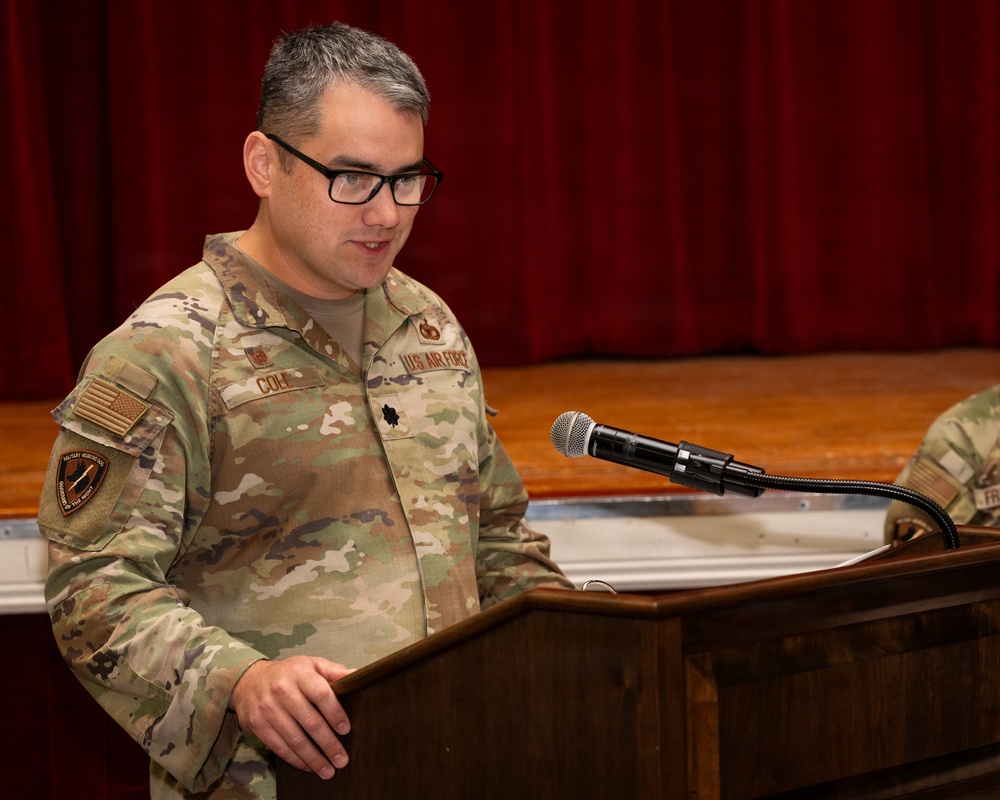 Military Working Dog Retirement Ceremony Honors CCoolahan and PPuritan