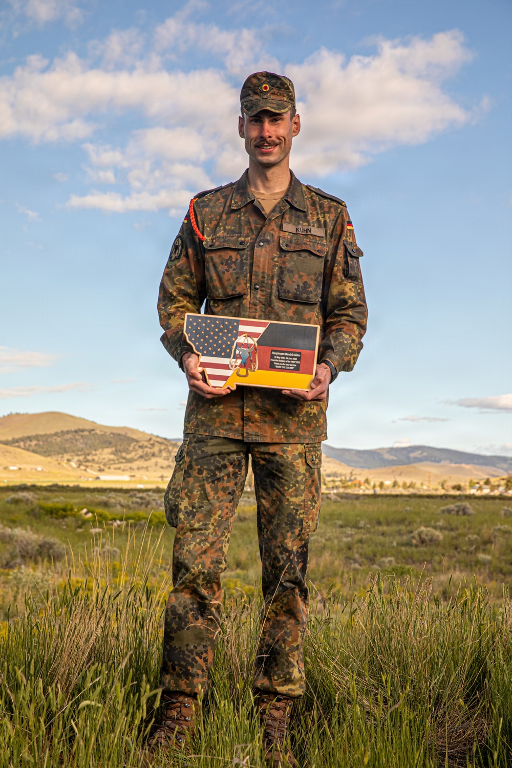 1889th RSG bids farewell to Cpt. Kuhn.