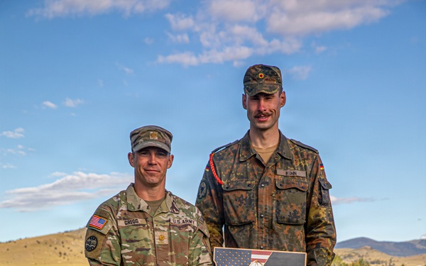 1889th RSG bids farewell to Cpt. Kuhn