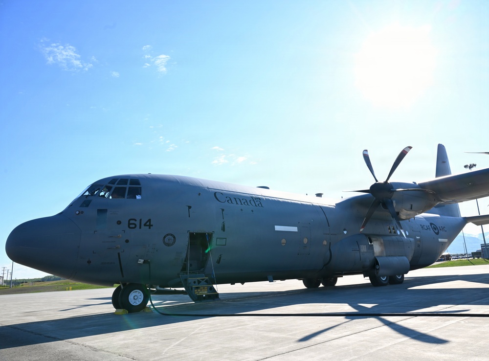 RCAF conducts flight operations and refueling during RED FLAG-Alaska 26-2