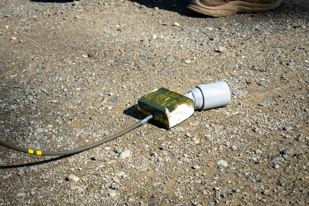 EOD performs rapid airfield damage recovery training at JBER