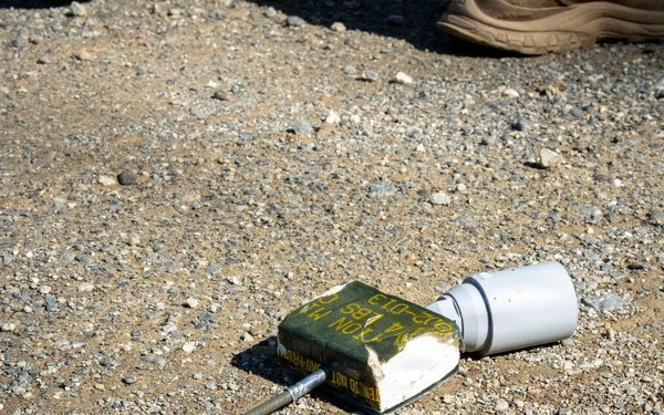 EOD performs rapid airfield damage recovery training at JBER
