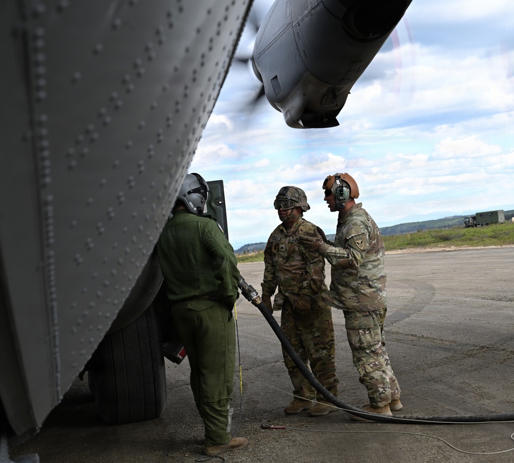 RCAF conducts flight operations and refueling during RED FLAG-Alaska 26-2