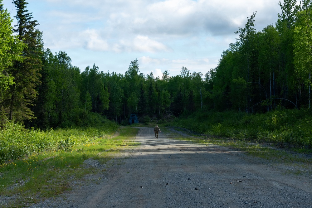 EOD performs rapid airfield damage recovery training at JBER