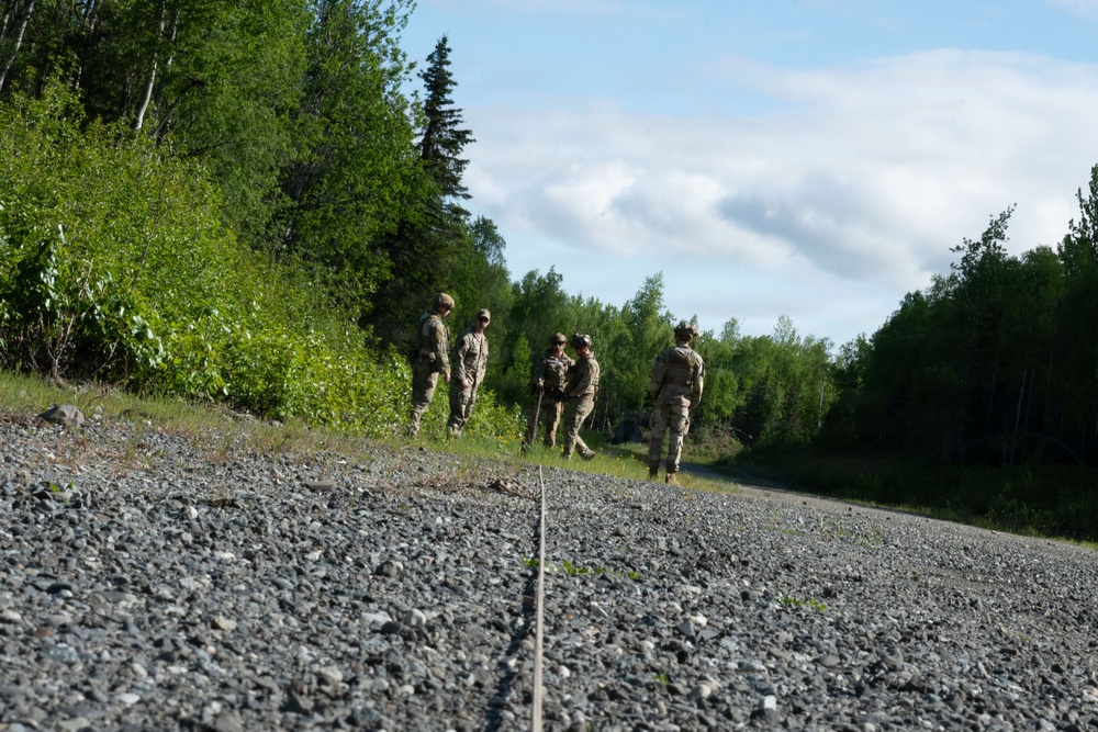 EOD performs rapid airfield damage recovery training at JBER