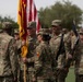Division Sustainment Troops Battalion change of command ceremony