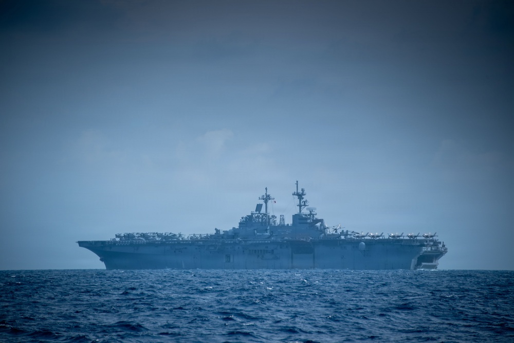 CPR 1 Officers Conduct Promotion Ceremony on LCAC