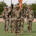 Division Sustainment Troops Battalion change of command ceremony