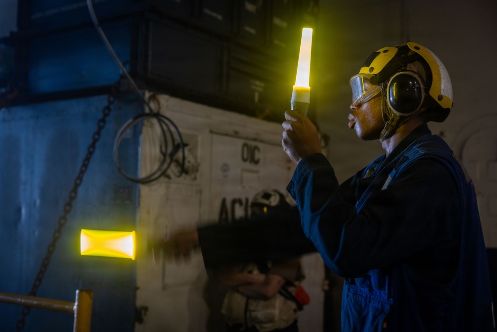 USS Boxer Conducts Well Deck Operations