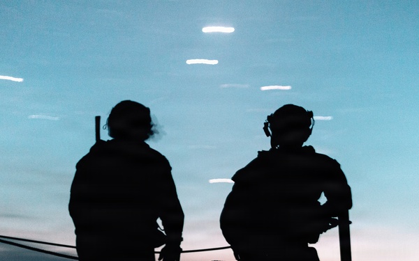 11th MEU Marines, Sailors Conduct Defense of the Amphibious Task Force Live-Fire Exercise Aboard USS Portland