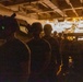 11th MEU Marines, Sailors Conduct A Night Vision Device Familiarization Class Aboard USS Boxer