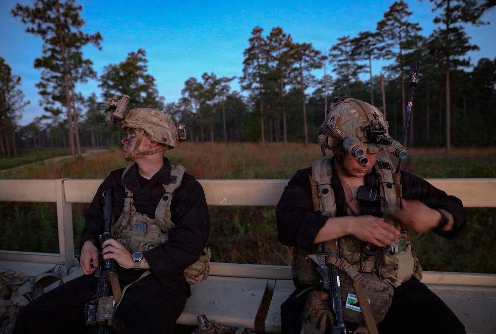Operation Sentinel Justice puts U.S. Army and Reserve capabilities to the test during a realistic night exercise
