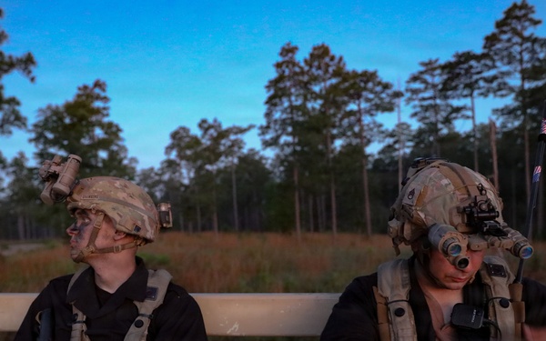 Operation Sentinel Justice puts U.S. Army and Reserve capabilities to the test during a realistic night exercise