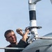 Boxer Sailors, 11th MEU Marines Conduct Aircraft Maintenance