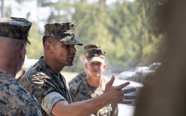 SMMC Ruiz visits Camp Lejeune