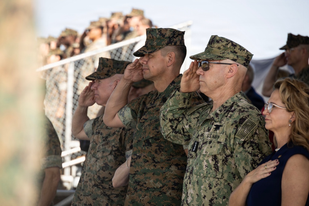 SMMC Ruiz visits Camp Lejeune