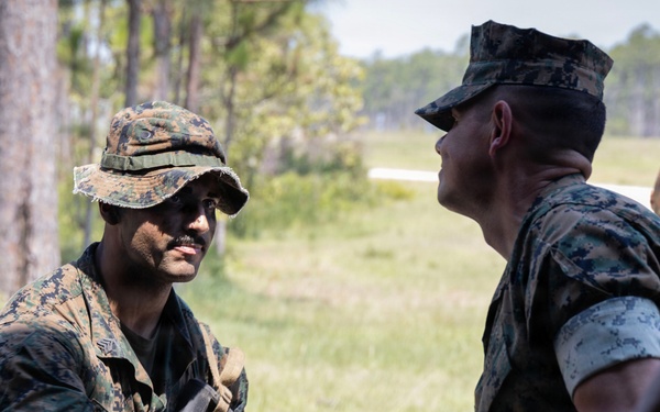 SMMC Ruiz visits Camp Lejeune