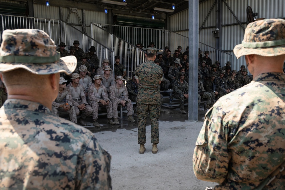SMMC Ruiz visits Camp Lejeune