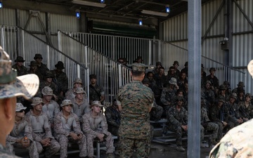 SMMC Ruiz visits Camp Lejeune