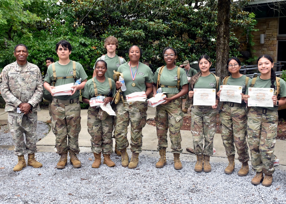 Holt Cadets Earn JCLC Badge