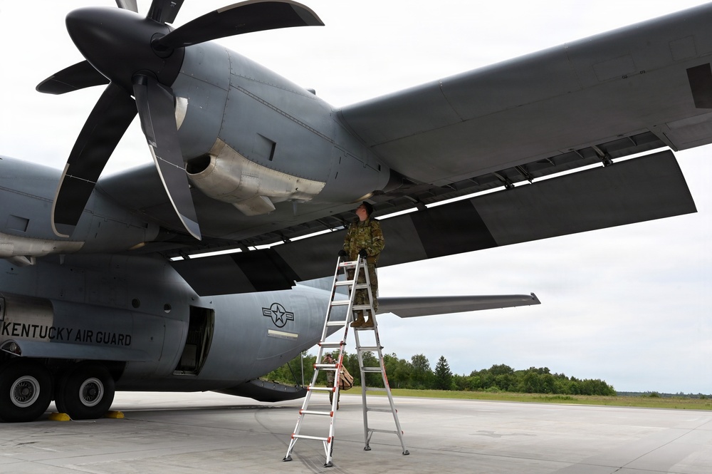 Kentucky Airmen, Danish Defence forces conduct bilateral training