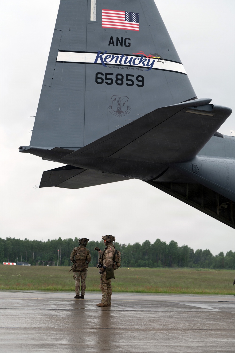 Kentucky Airmen, Danish Defence forces conduct training exercises